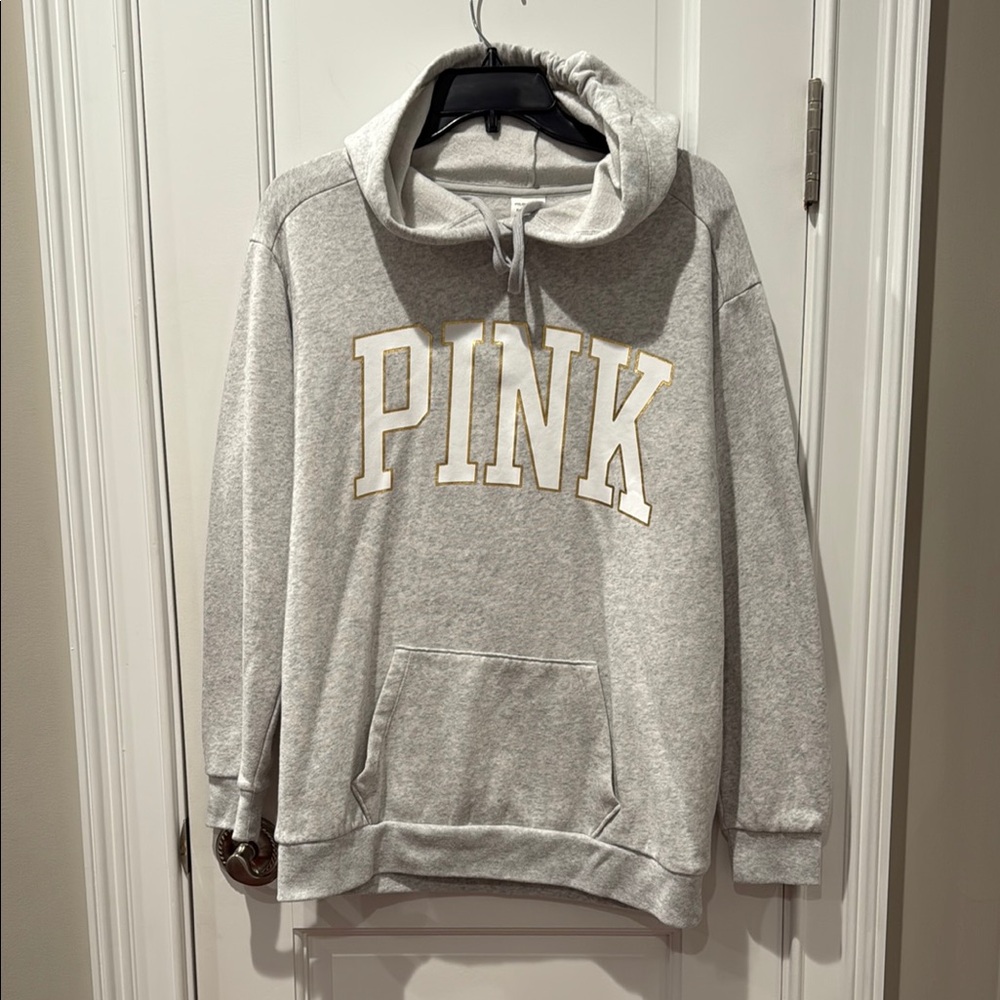 PINK Victoria's Secret Gray Cozy Pullover Sweater